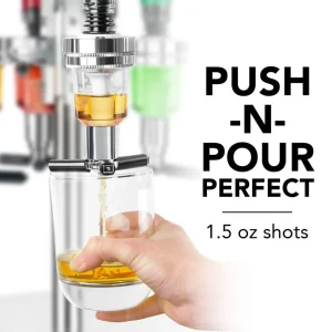 4 Bottle Led Liquor Dispenser