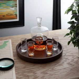 Brain Freeze Skull Decanter Set