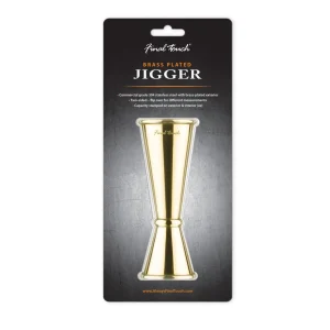 Brass Plated Double Jigger