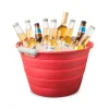 Collapsible Beverage Bin - Red