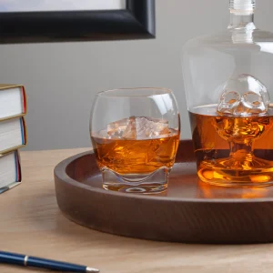 Colossal Ice Cube Whiskey Glass