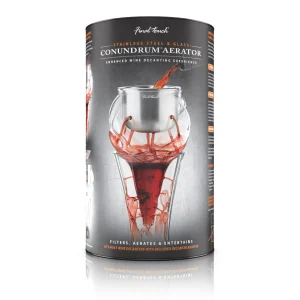 Conundrum Stainless Steel Aerator For Wine Decanters