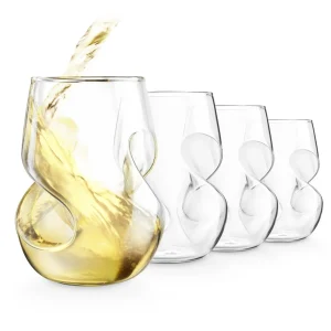 Conundrum White Wine Glasses - Set of 4 - 9 oz (266ml)