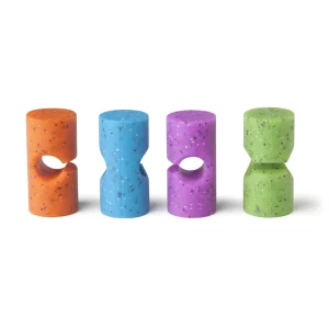Cork Shaped Glass Markers - Set of 4