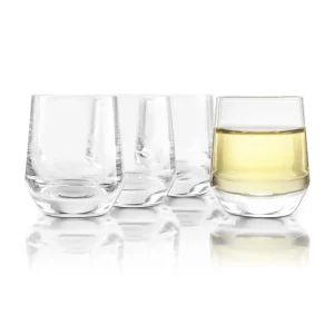 Crystal Sake Glasses - Set of 4
