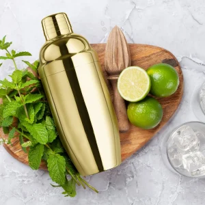 Double-Wall Stainless Steel Cocktail Shaker