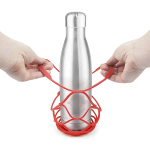 Everyday Up&Away Collapsible Silicone Bottle Bag - Grey