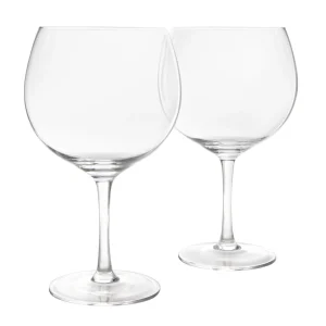 Gin Lead-Free Crystal Glasses - Set of 2