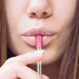 GoSip Glass Reusable Straws - Sky Blue