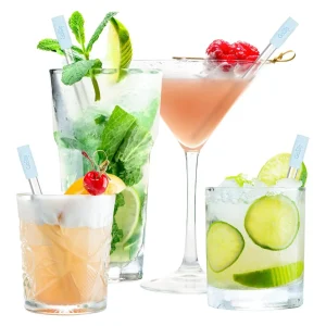 GoSip Glass Reusable Straws -Translucent Blue