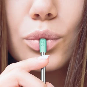 GoSip Stainless Steel Reusable Straws - Grey