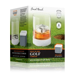 Hole-In-One Golf Tumbler with Ice Mould