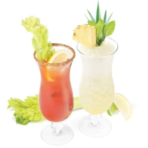 Hurricane Cocktail Glass Set - Set of 2