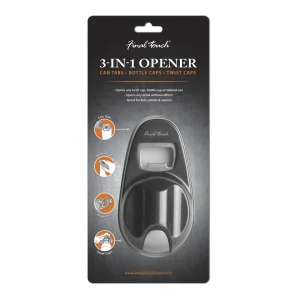 3-in-1 Opener - Black