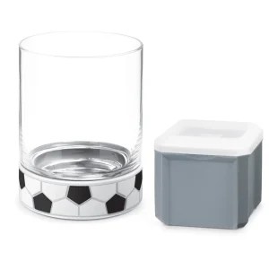 Kick-Off Soccer / Football Tumbler with Ice Mould