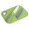 Non-Slip Bar Cutting Board & Ceramic Knife