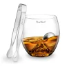 On The Rock Glass with Chilling Ball & Tongs