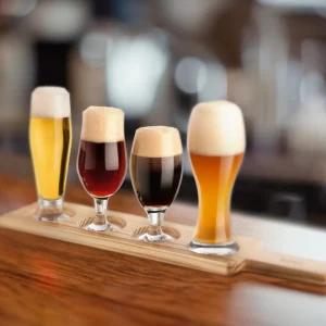 6 Piece Beer Tasting Paddle Set