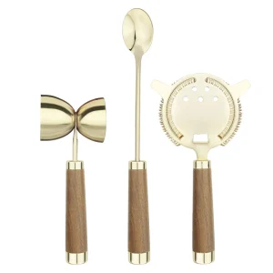 3 Piece Brass Mixing Tool Set