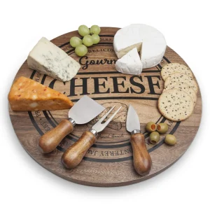 4 Piece Cheese Board Set