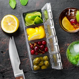 5 Piece Garnish Bar Caddy