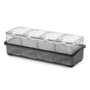 5 Piece Garnish Bar Caddy
