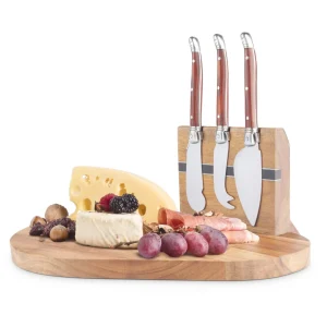5 Piece Magnetic Cheese Board Set