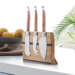 5 Piece Magnetic Cheese Board Set