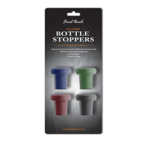 Silicone Bottle Stoppers - Set of 4