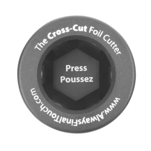 Six Blade Cross-Cut Foil Cutter