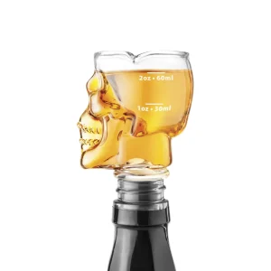 Skull Head Jigger Stopper - Tube