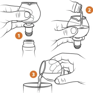 Snifter Jigger Stopper