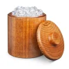 Solid Wood Ice Bucket 1.25 Quart - 40 oz