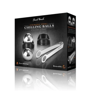 Stainless Steel Chilling Balls - Set of 2