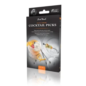 Stainless Steel Cocktail Picks - Set of 6