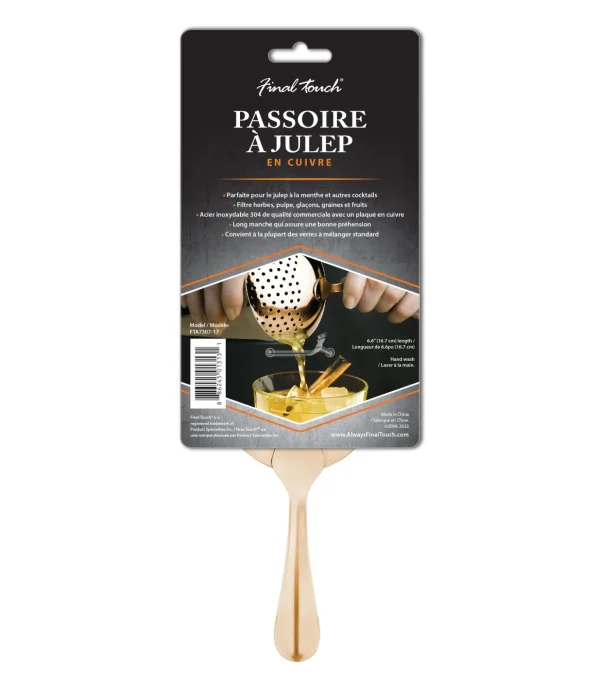 Stainless Steel Julep Strainer