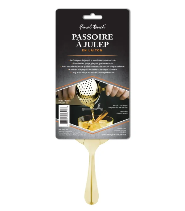 Stainless Steel Julep Strainer