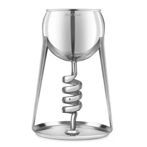 Twister Stainless Steel Aerator & Decanter Set