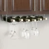 Under Cabinet 6 Bottle Wine / Glass Rack