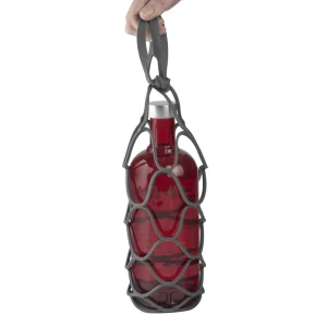 Up&Away Collapsible Silicone Bottle Bag - Grey