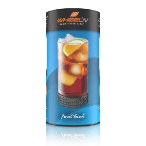 Wheel'n 22 oz / 650 ml Racing Tire Glass