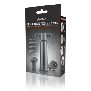 Wine Bottle Pump with Two Stoppers