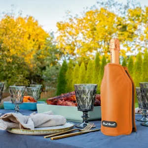 Wine Bottle Sleeve Chiller - Orange