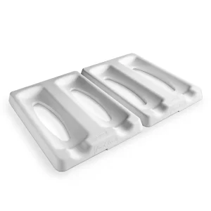 Wine Bottle Stacker - 2 Piece - White