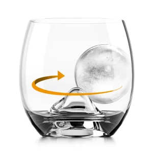 On The Rock Glass with Ice Ball Mould