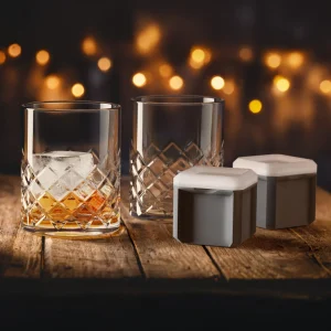 Yarai Double Old-Fashioned Glass Set